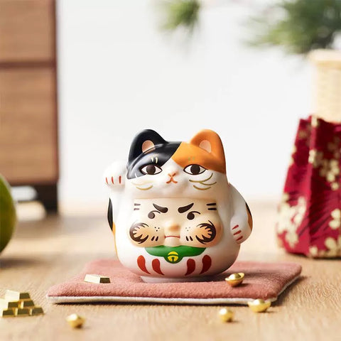 Toyzeroplus Lucky Cat PP Daruma Blind Box Series