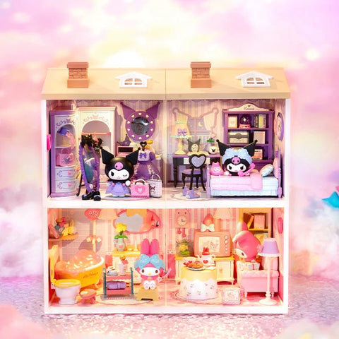 Rolife Kuromi and My Melody House