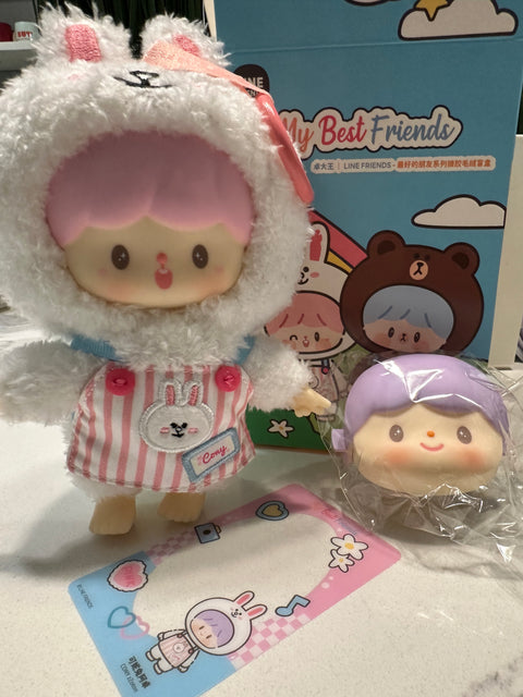 Sunday Claim Sale - Molinta Plush Hanger Line Friends Bunny