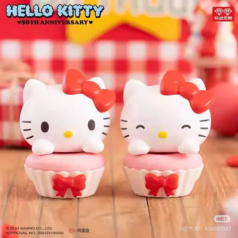 Hello Kitty 50th Anniversary Cupcake Miniatures