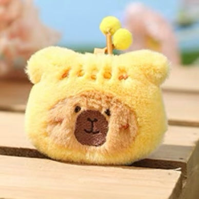 Capybara On The Farm Plush Magnet Hanger Miniature Series