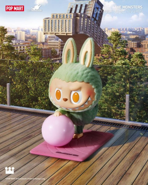 POPMART Labubu THE MONSTERS Lazy Yoga Series Figures