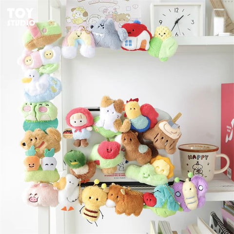 Happy Childhood Garden Mini Plush Magnetic Hanger Series