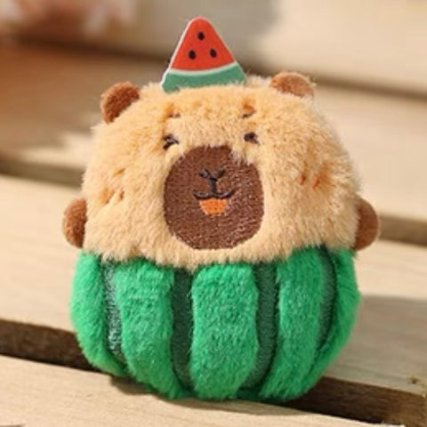 Capybara On The Farm Plush Magnet Hanger Miniature Series