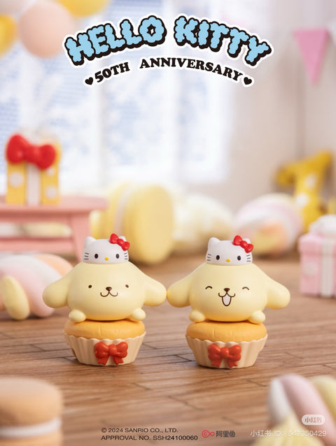 Hello Kitty 50th Anniversary Cupcake Miniatures