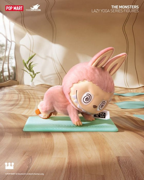 POPMART Labubu THE MONSTERS Lazy Yoga Series Figures