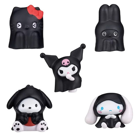 Tomy Takara Sanrio Black Cloak Ghosts Gachapon Series