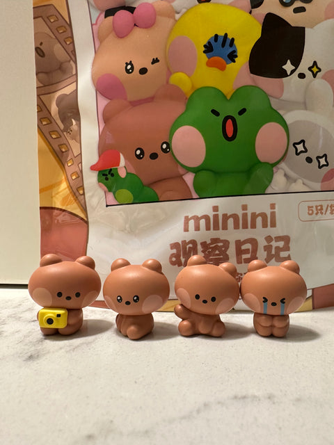 Minini Line Friends Miniature Blind Bag Series by HeyDolls