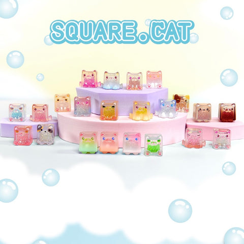 ChocoTeddy Square Cats Jenga Miniature Blind Bag Series 2