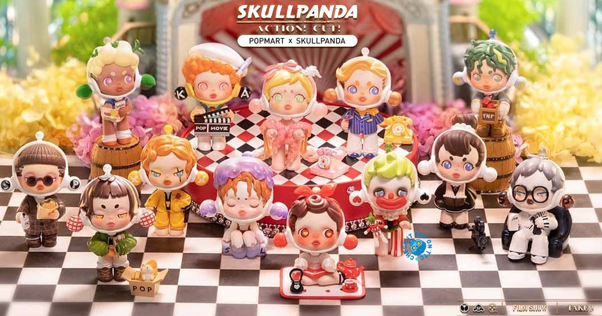 POP MART Skullpanda Action Cut! – ToyDonutShop